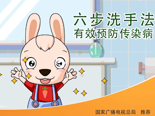 六步洗手法